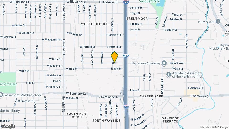 504 E Mason St Map and Location Details