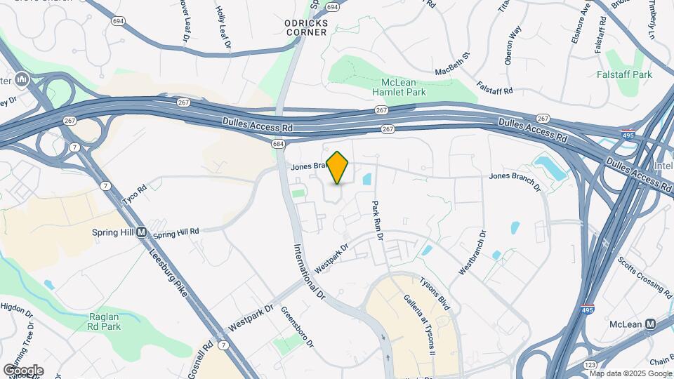 Suite Home Corporate Housing – Tysons Corner Map and Location Details
