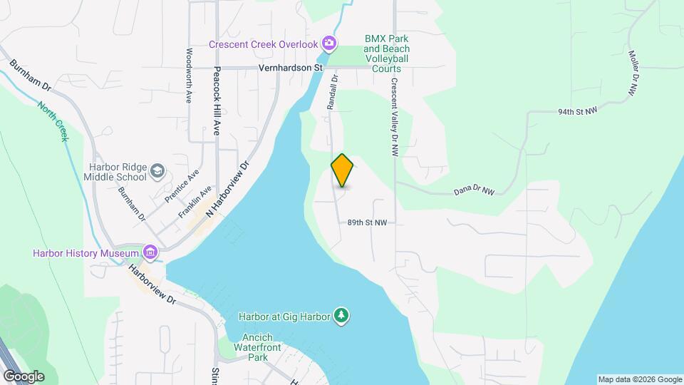 9009 Randall Dr Map and Location Details