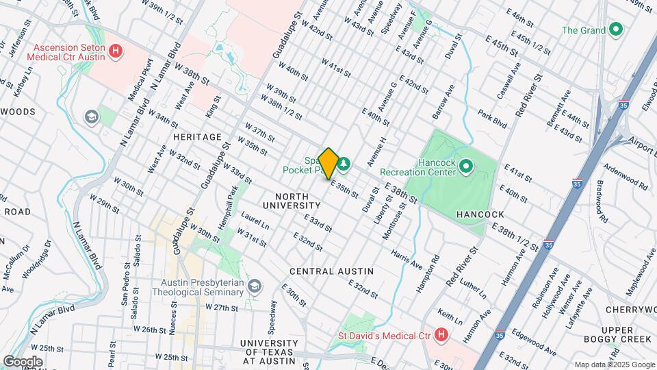 209 E 35th St Map and Location Details