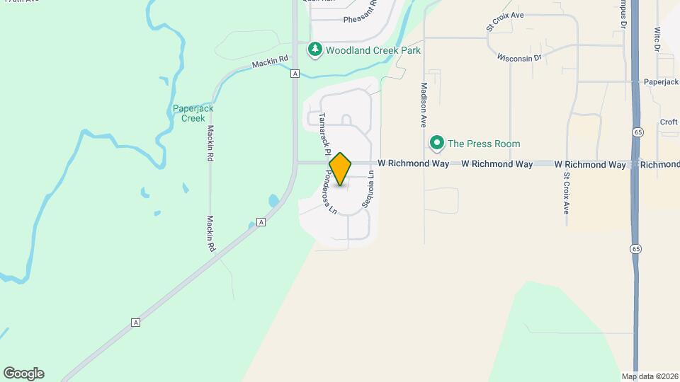 1739 Aspen Ct Map and Location Details