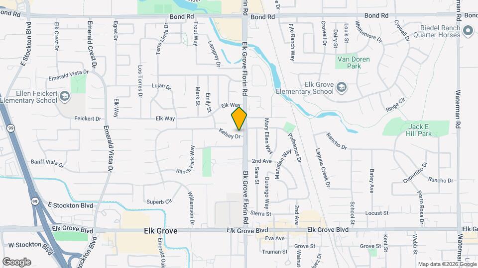8893 Kelsey Dr Map and Location Details
