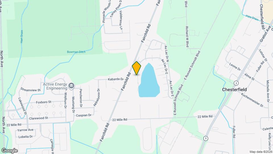 49708 Au Lac Dr W Map and Location Details