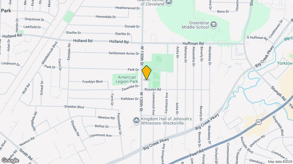 6333 W 130th St Map and Location Details