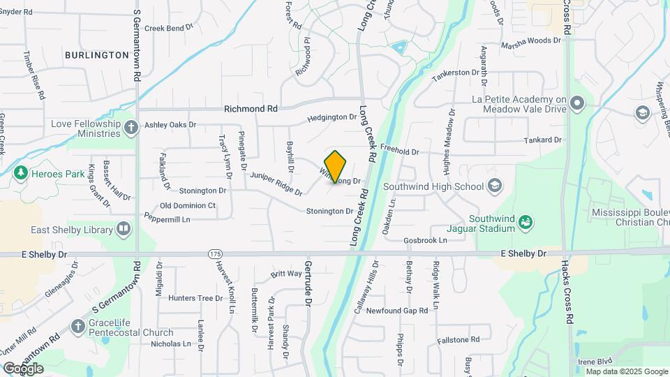 4560 Wood Fox Cove Map and Location Details