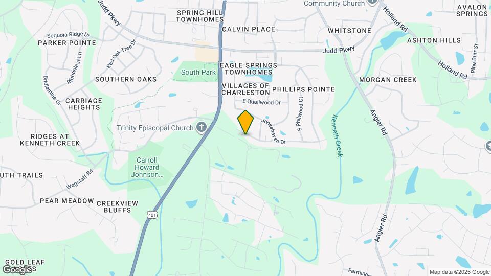 212 Brook Farm Ln Map and Location Details