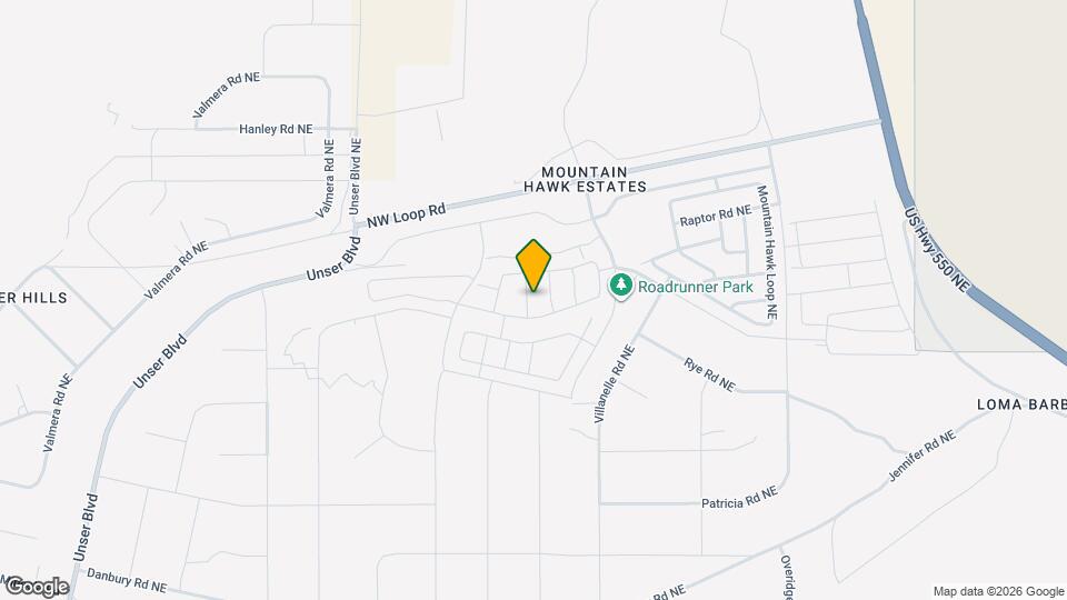 6313 Kestrel Dr NE Map and Location Details