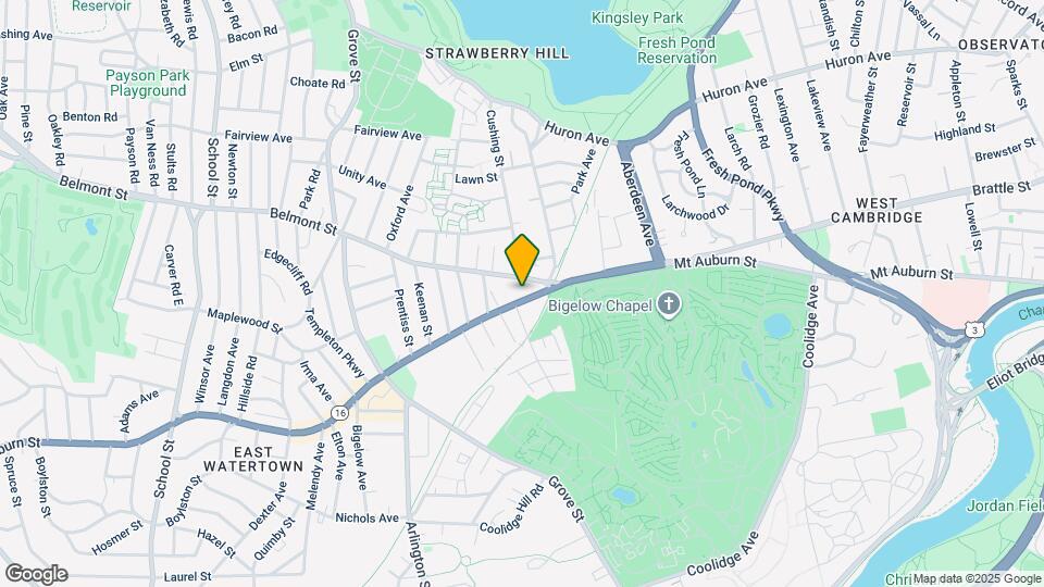 798 Mt Auburn St Map and Location Details