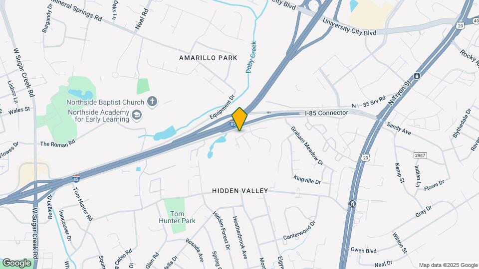 6213 Derryfield Dr Mapa y Detalles de la Ubicación