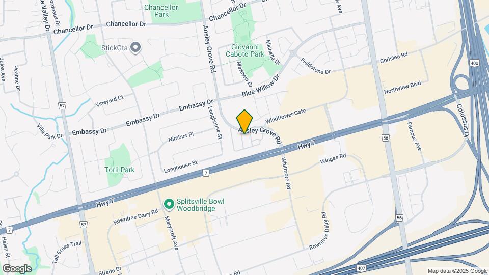 58 Louana Crescent Map and Location Details