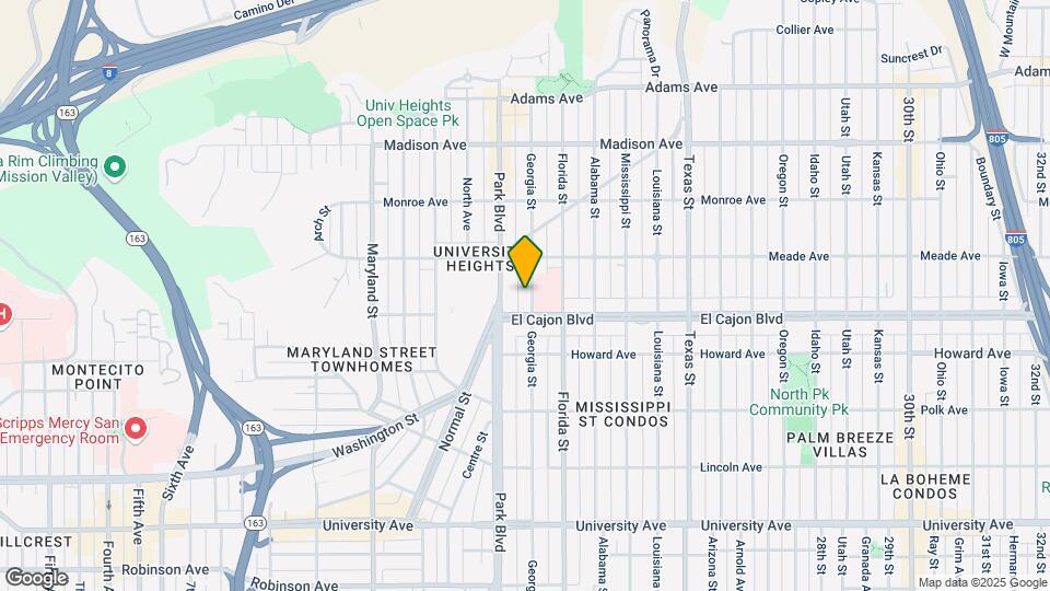 4340-4342 Georgia St Mapa y Detalles de la Ubicación
