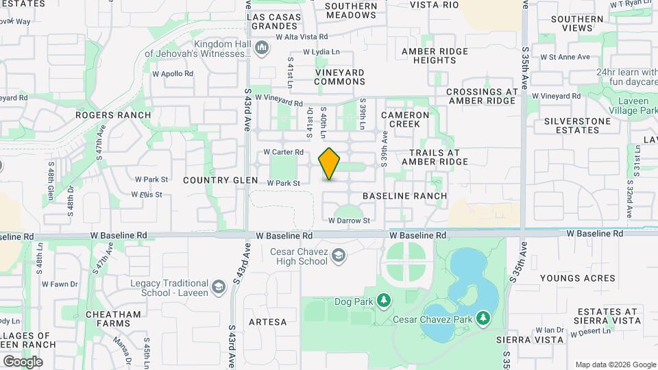 4025 W Park St Mapa y Detalles de la Ubicación