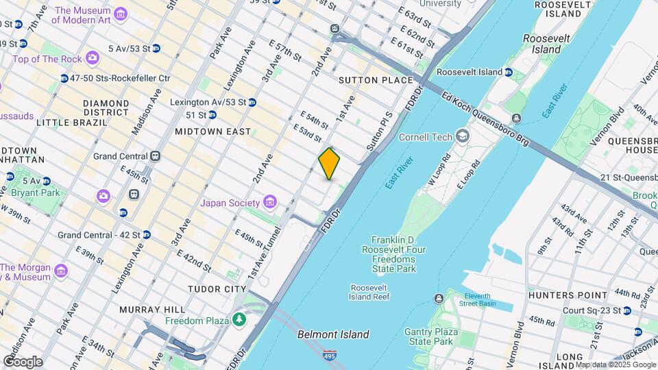 32 Beekman Pl Mapa y Detalles de la Ubicación