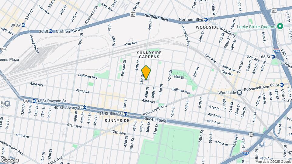 4819 Skillman Ave Mapa y Detalles de la Ubicación