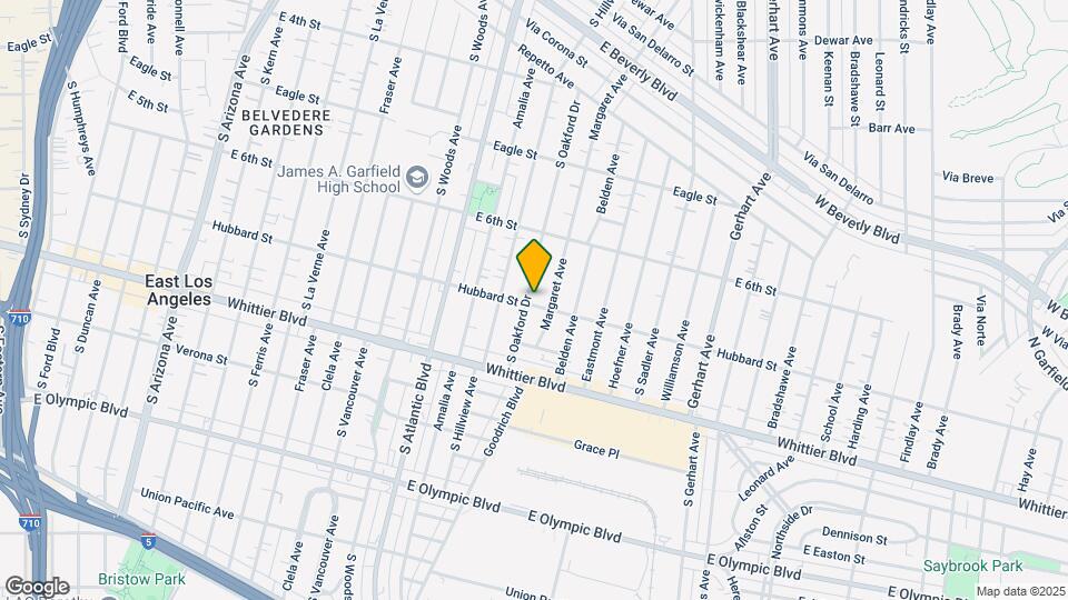 5415 Hubbard St Map and Location Details