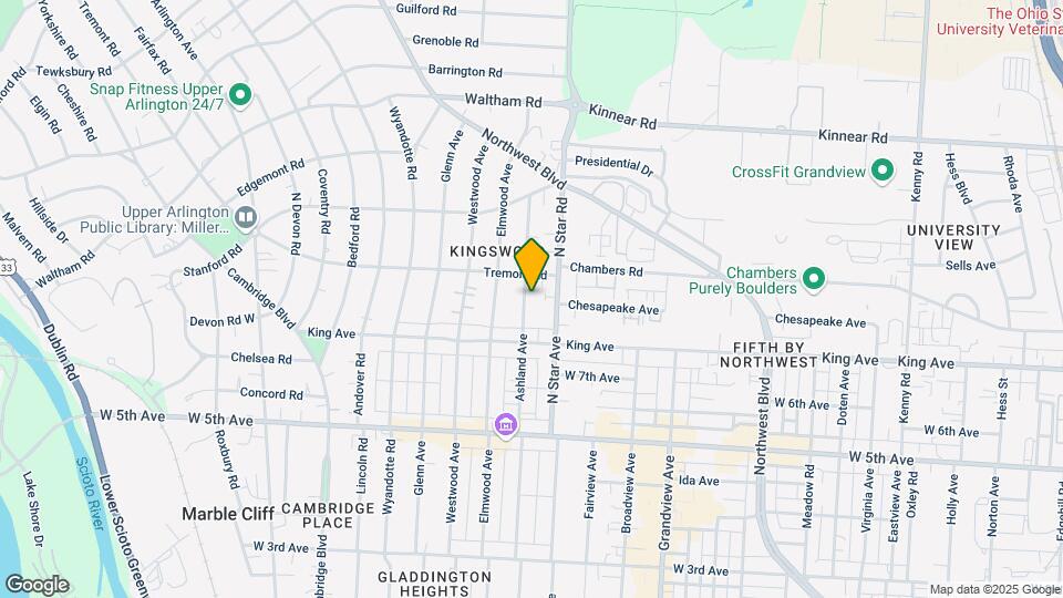 1742-1750 Ashland Ave Map and Location Details