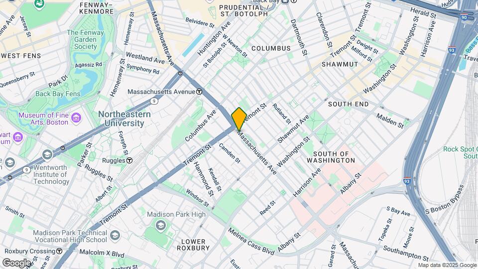 525 Massachusetts Ave Map and Location Details