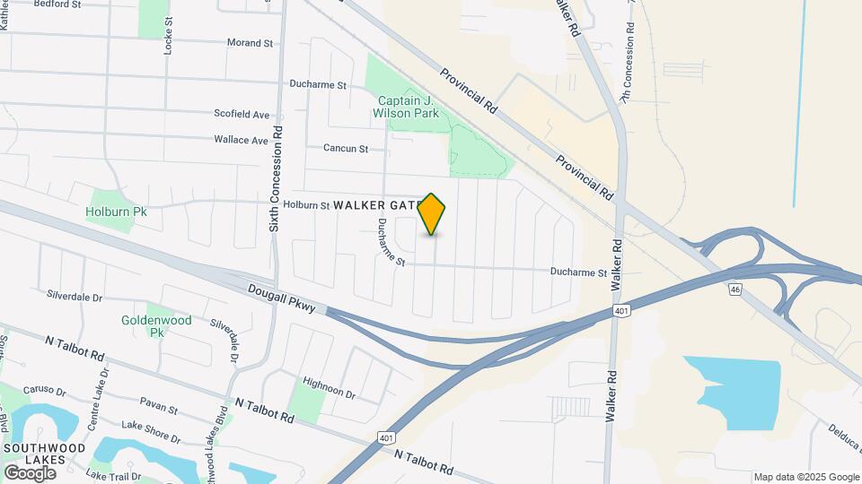 4663 Helsinki Crescent Map and Location Details