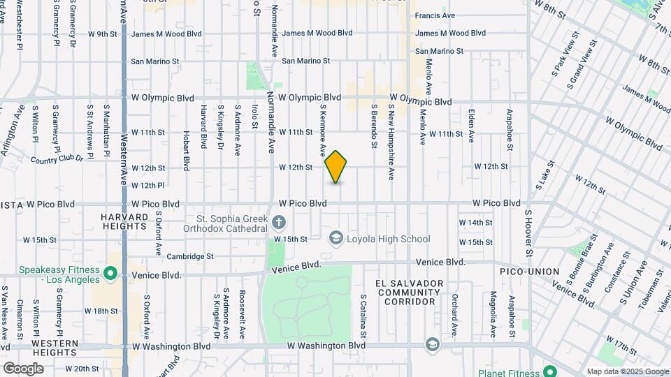 1235 Dewey Ave Map and Location Details