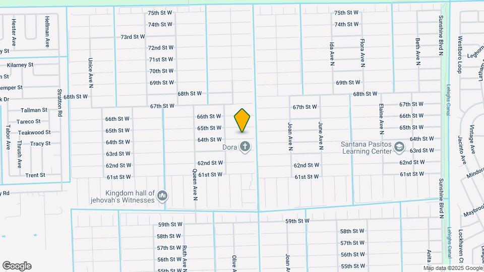 3108 64th St W Map and Location Details