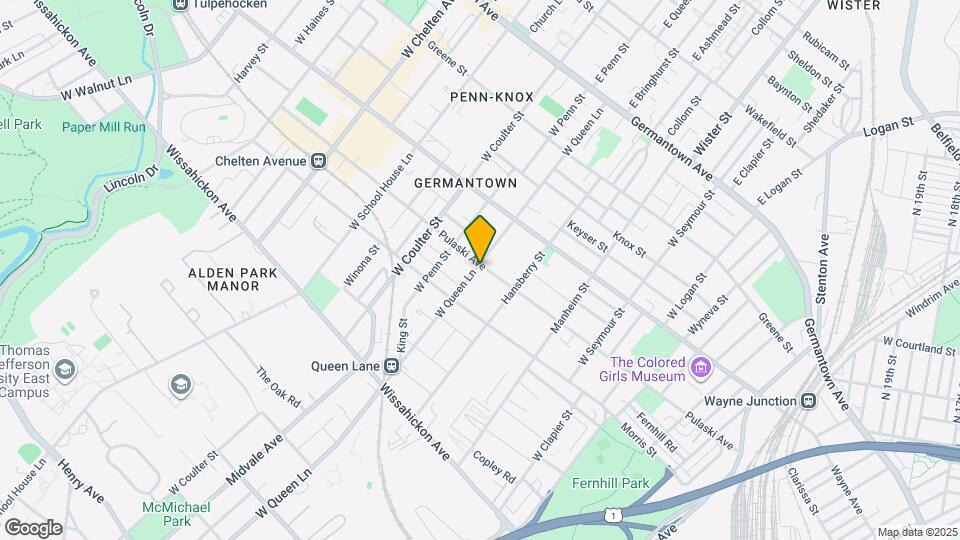 5252 Pulaski Ave Map and Location Details