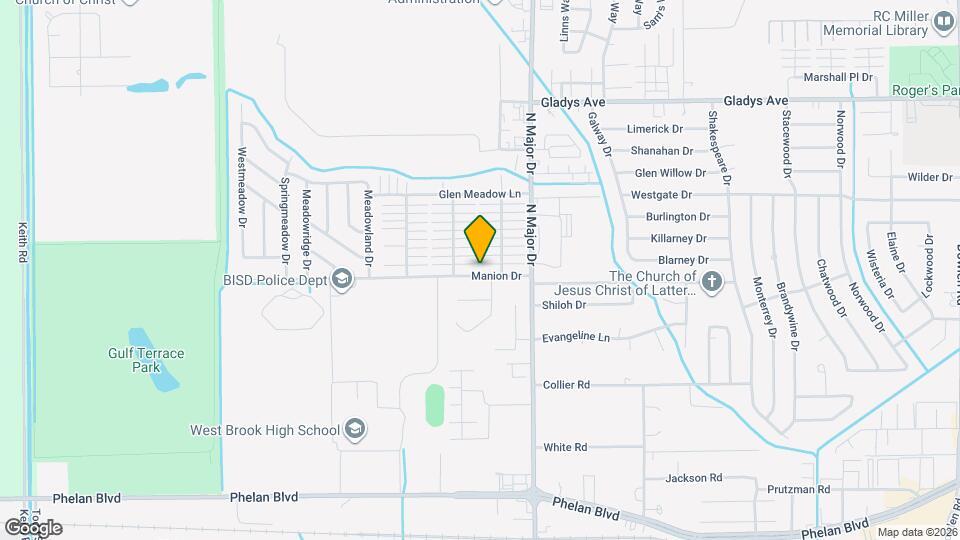 8690 Manion Dr Map and Location Details