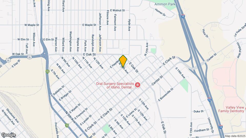 455 N 14th Ave, Unit Upper Map and Location Details