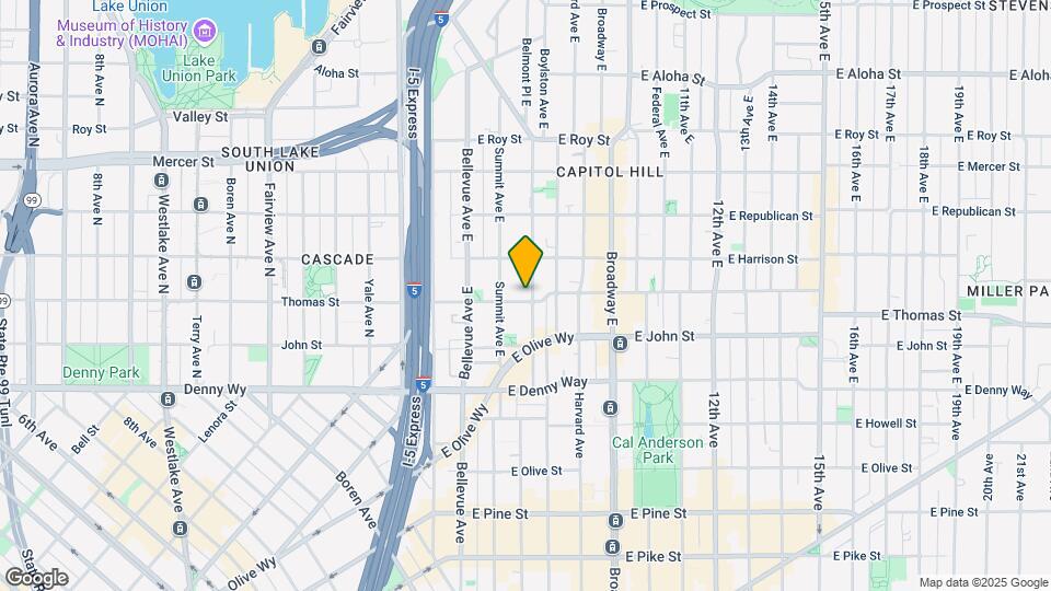 301 Belmont Ave E Mapa y Detalles de la Ubicación