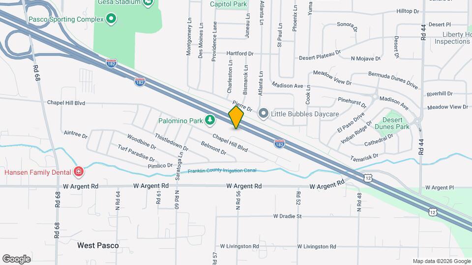 5613 Remington Dr Map and Location Details
