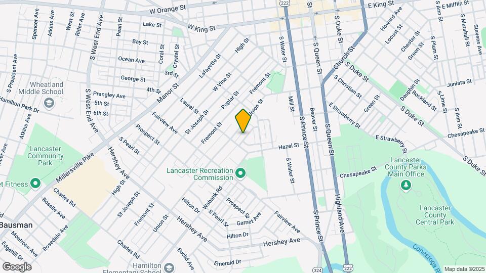 663 Hebrank St Map and Location Details