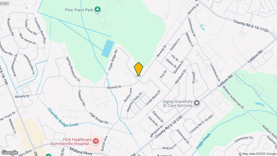 414 Beverly Dr Map and Location Details