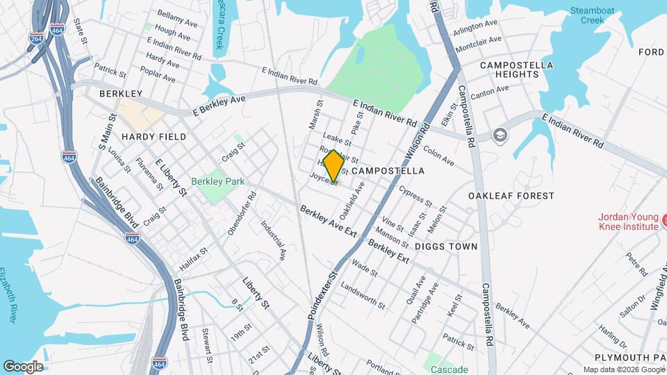 913 Joyce St Map and Location Details