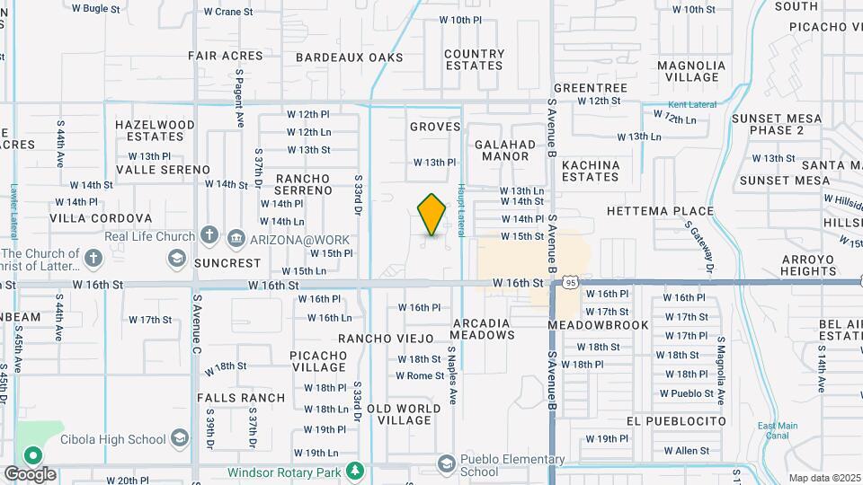 16th Street Map and Location Details