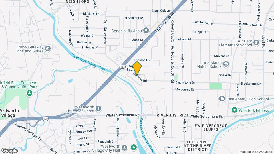 5537 Sam Calloway Rd Mapa y Detalles de la Ubicación