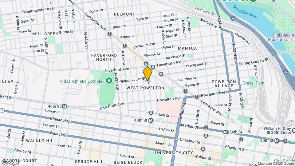 418 N 40th St Mapa y Detalles de la Ubicación