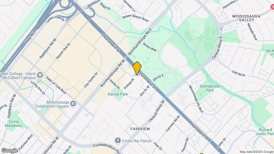 3606 Hurontario St Map and Location Details
