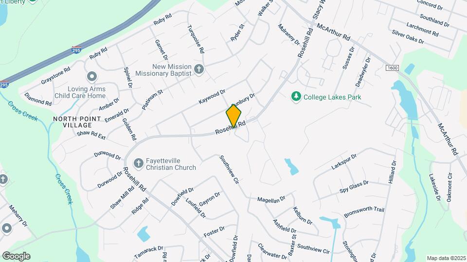 4740 Rosehill Rd Mapa y Detalles de la Ubicación