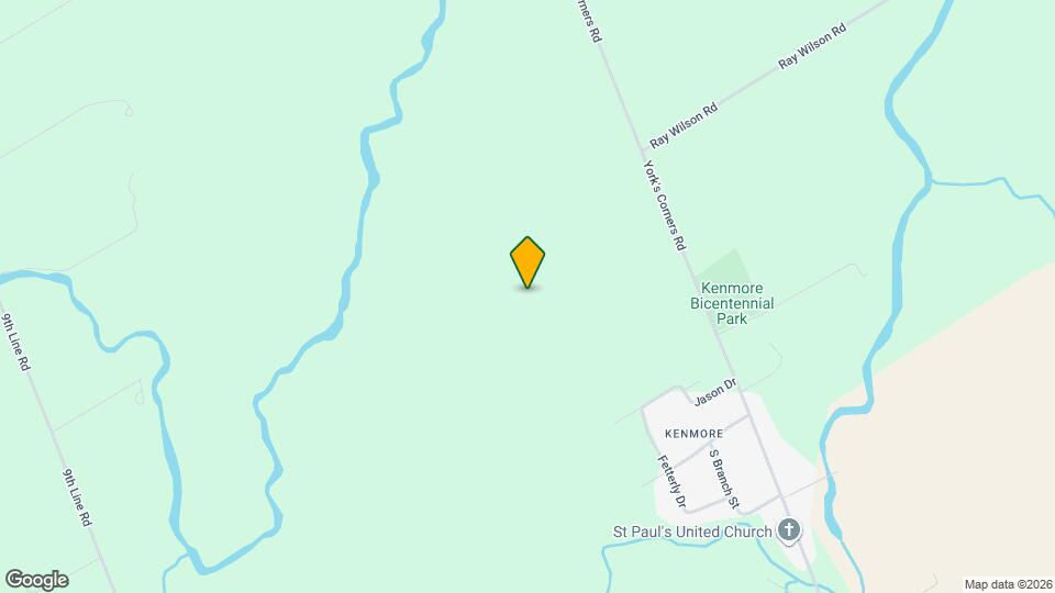 3072 York's Corners Rd Map and Location Details