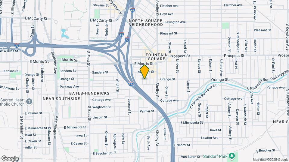 1313 Ringgold Ave Map and Location Details