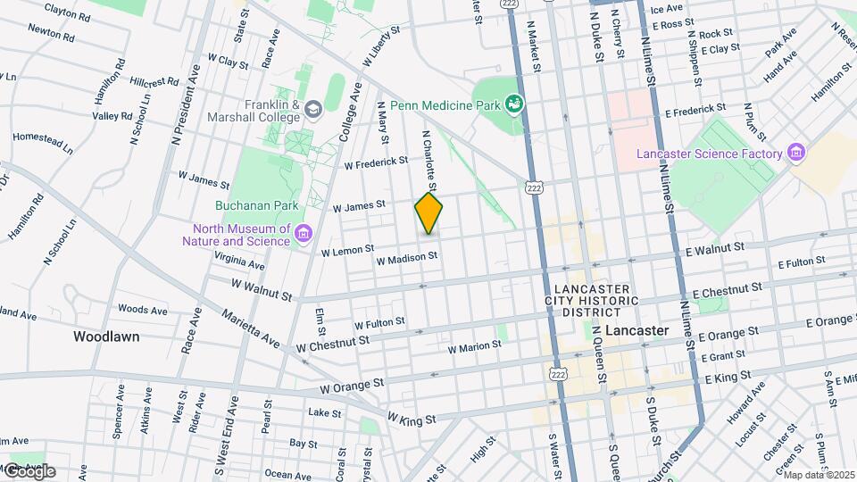 415 W Lemon St, Unit 2 Map and Location Details