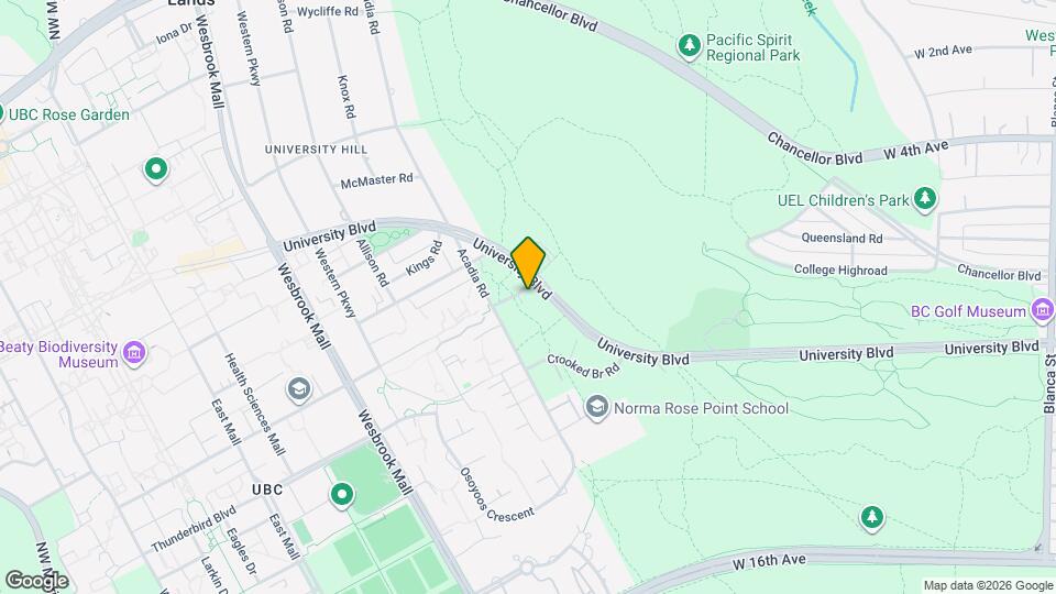 Cedar Walk Map and Location Details