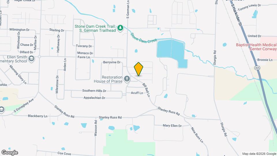 1280 Tsar Rd Map and Location Details