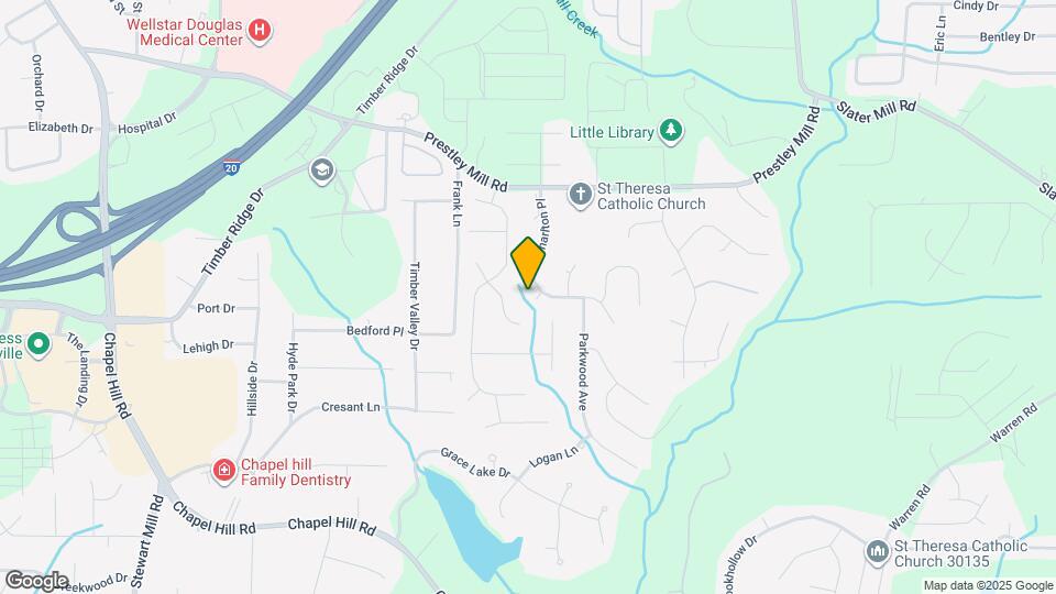 9235 Raleigh Way Map and Location Details