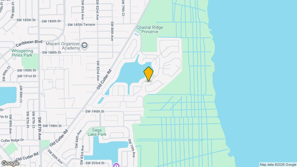 7733 SW 193rd St Map and Location Details