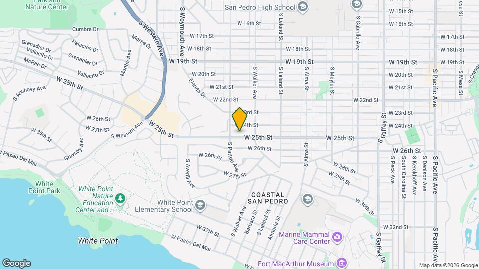 1258 W 25th St Mapa y Detalles de la Ubicación