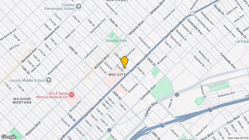 1337 23rd St, Unit E Map and Location Details