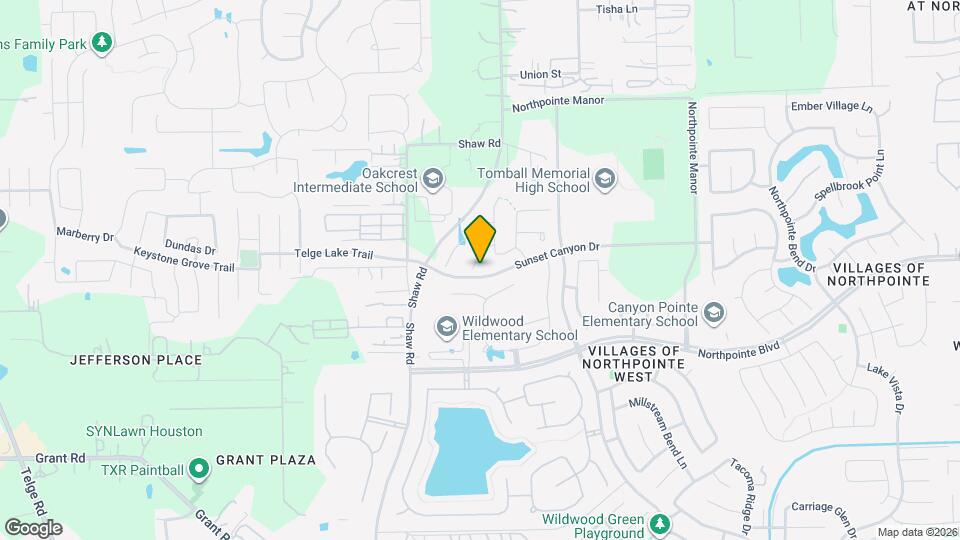 13627 Tangle Branch Dr Map and Location Details