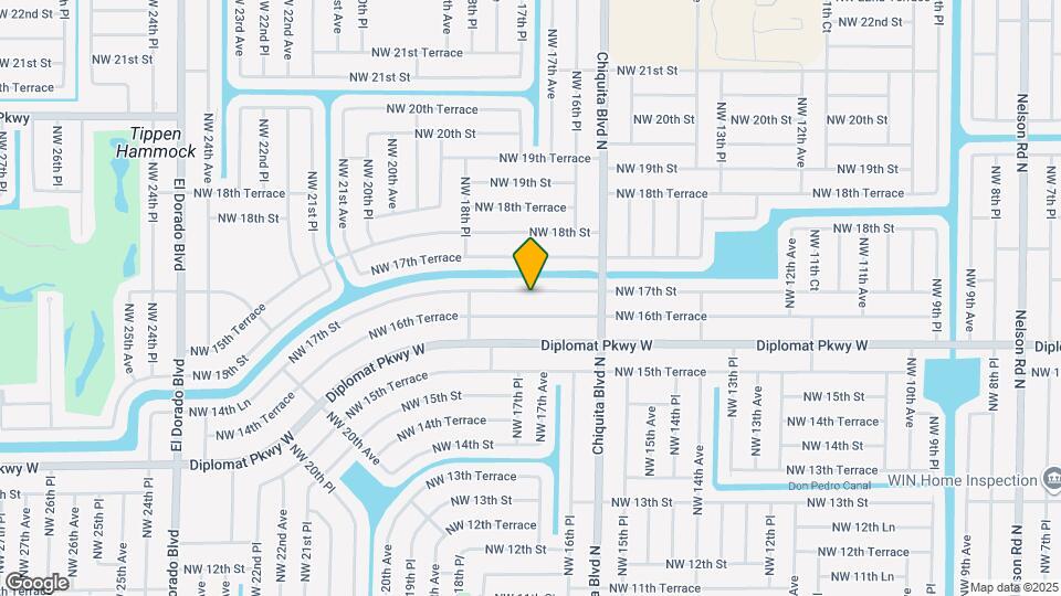 1710 NW 17th St Map and Location Details