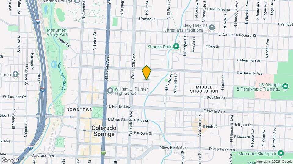 506 E Saint Vrain St Map and Location Details