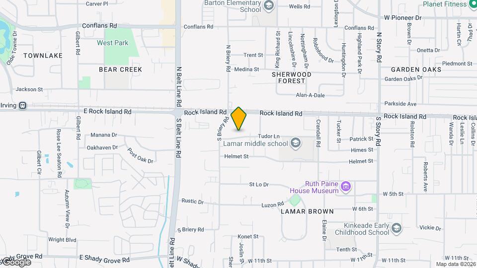 3125 Tudor Ln Map and Location Details